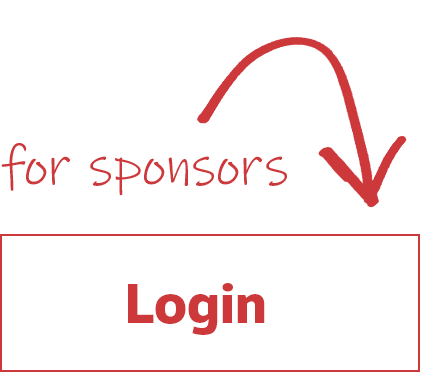 Button: click here to login as a sponsor